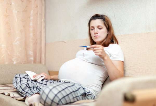 Начальная стадия ветрянки при беременности